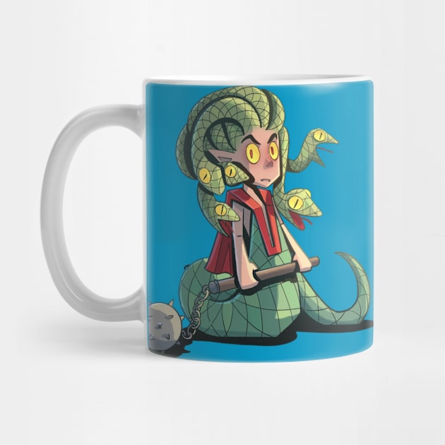 Small Gorgon Medusa by Ananasa